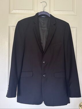 Chaps Navy Blue Classic Blazer